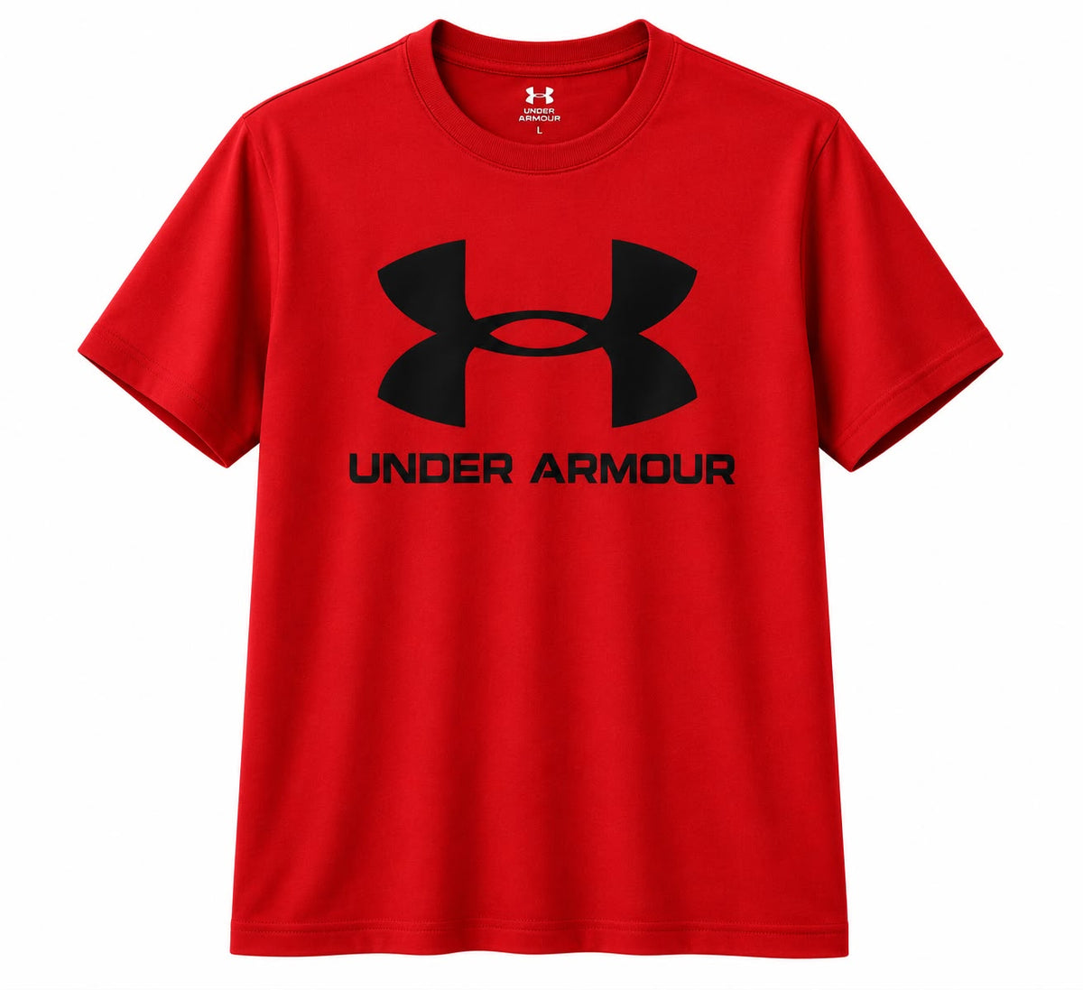 Camiseta UNDER ARMOUR roja con logo