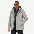 RETRO - Chaqueta premium gris