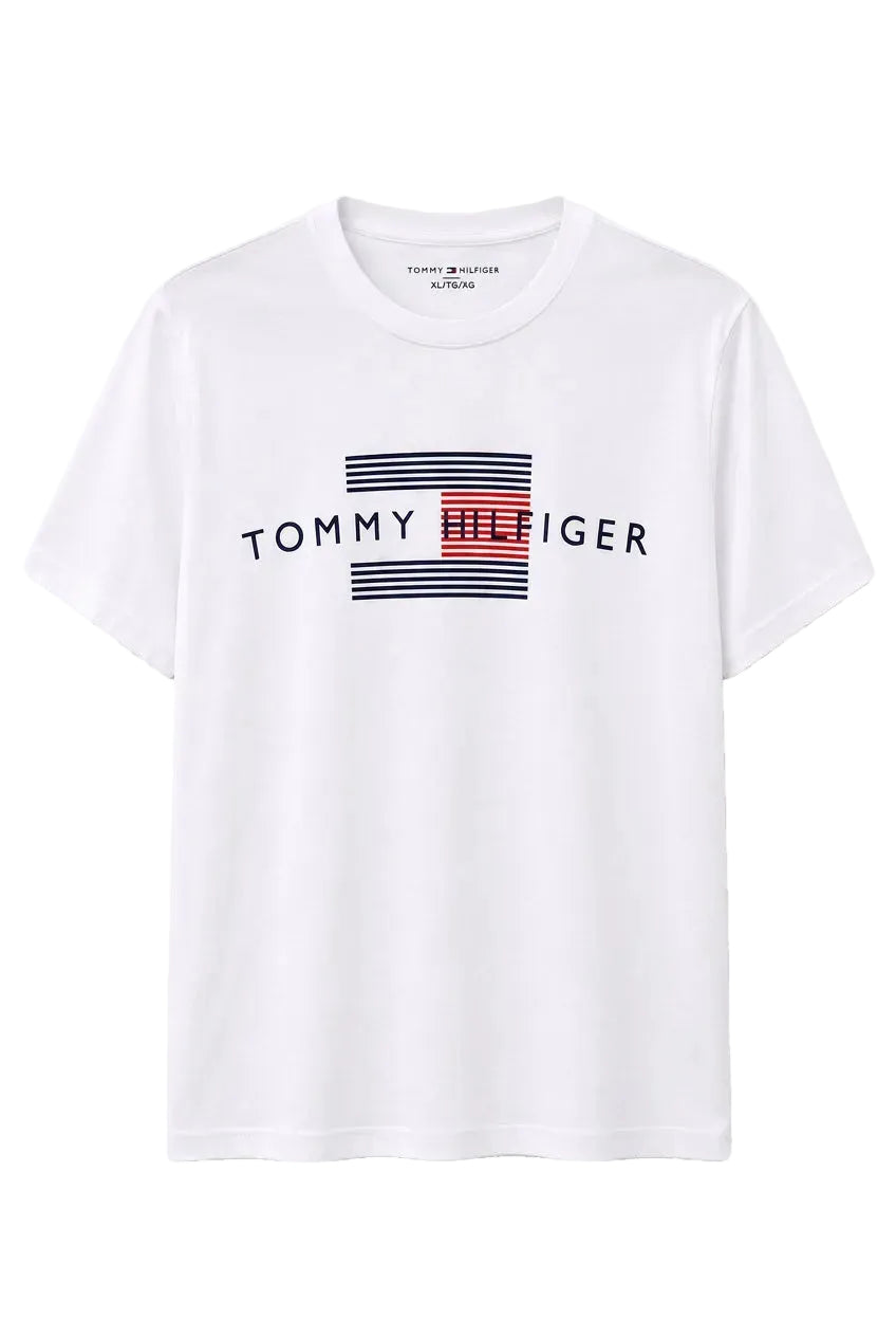 Camiseta TOMMY HILFIGER blanca con logo