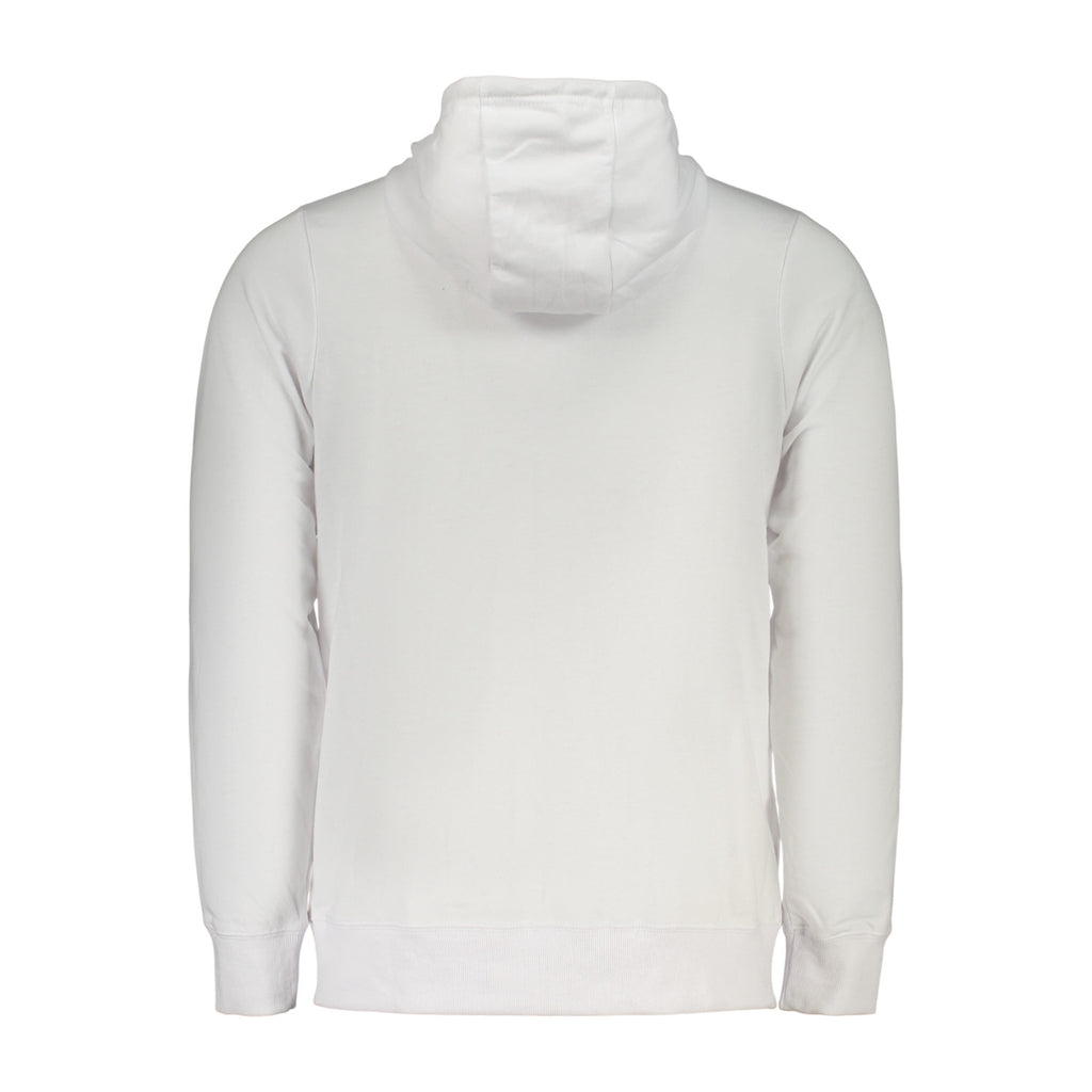 NORWAY – Sudadera blanca con capucha y cremallera