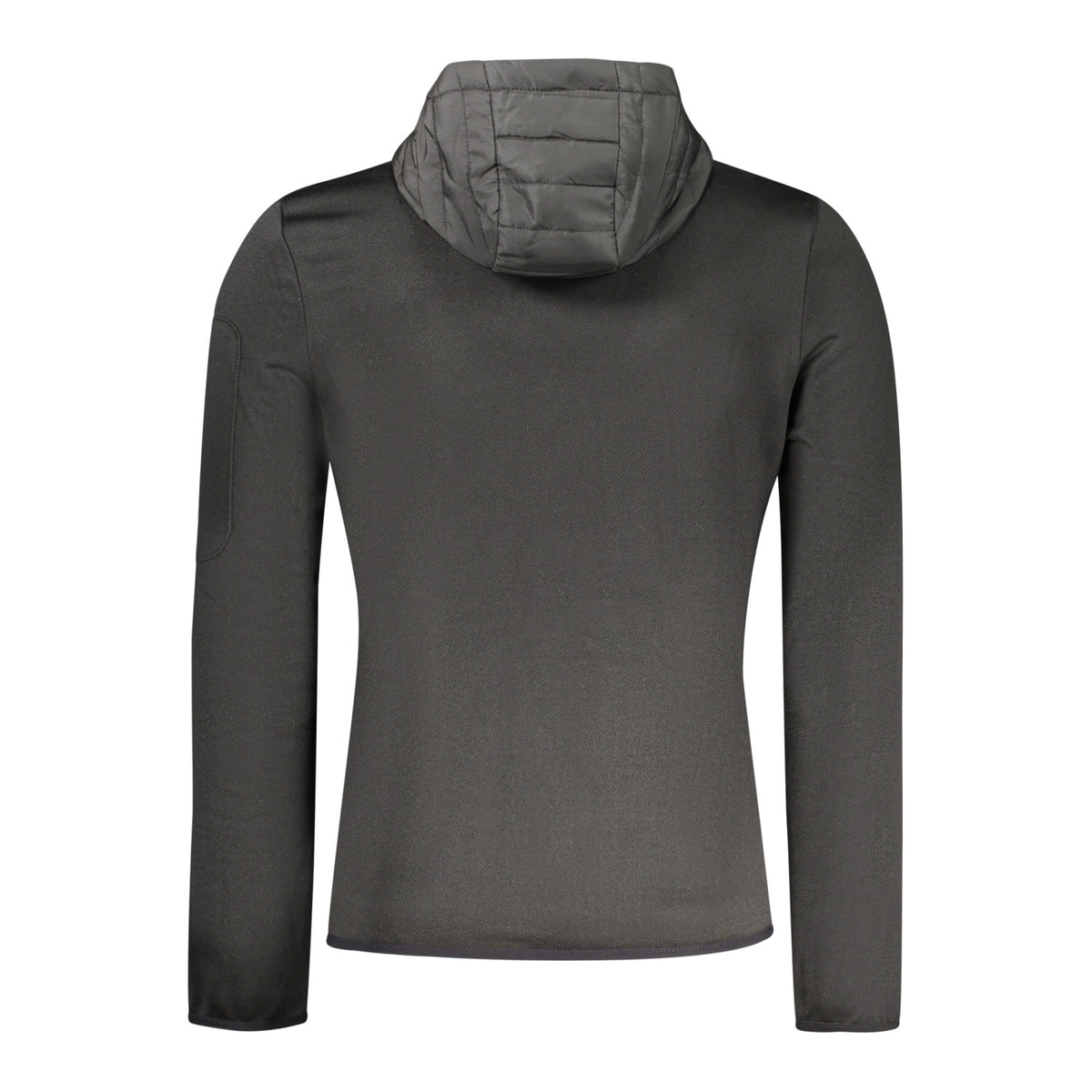 NORWAY – Chaqueta híbrida gris oscuro con capucha