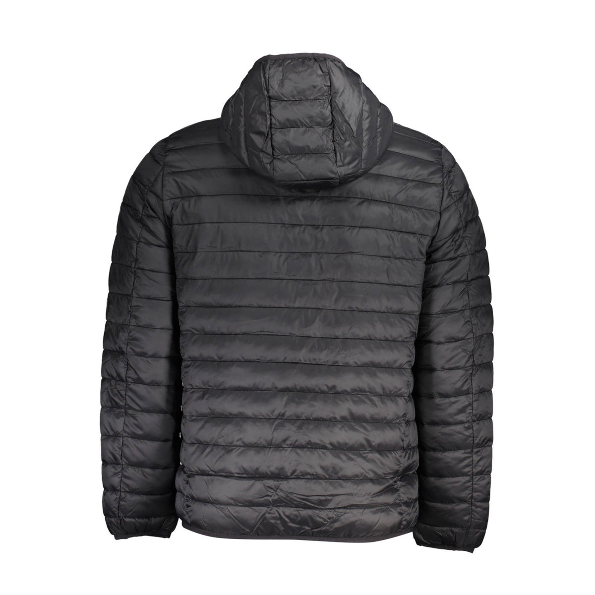 NORWAY – Chaqueta acolchada negra con capucha