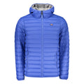 NORWAY – Chaqueta acolchada azul con capucha