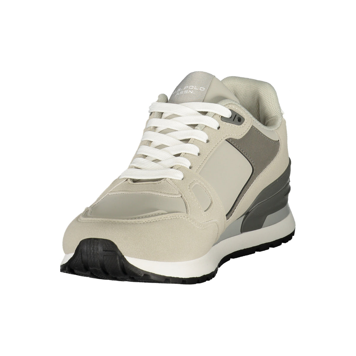 U.S. POLO ASSN. – Zapatillas beige con detalles grises
