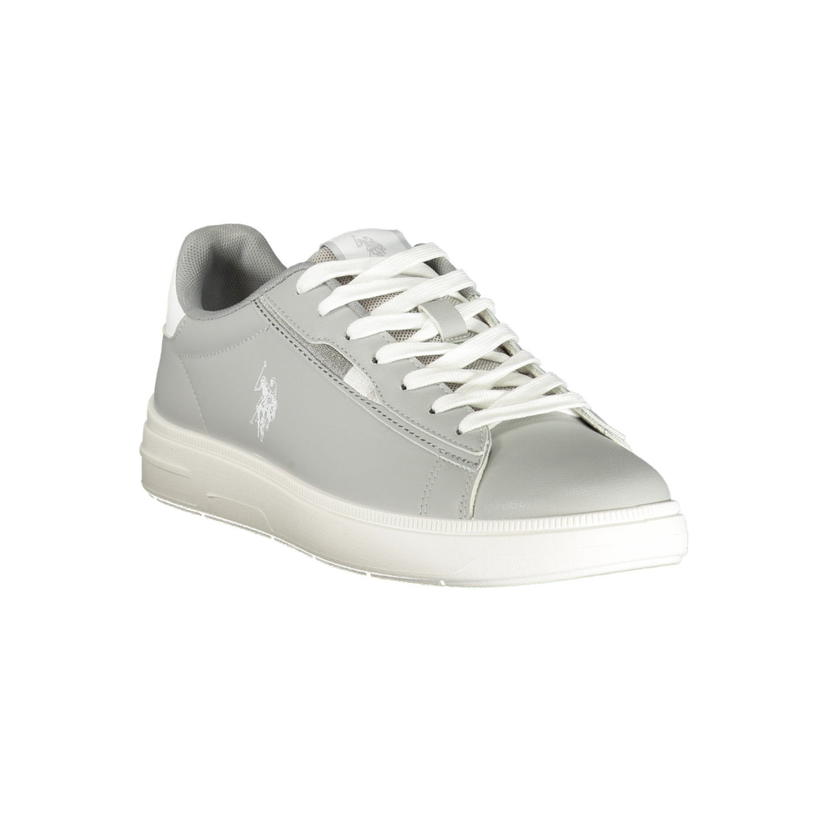 U.S. POLO ASSN. – Zapatillas grises con detalles blancos