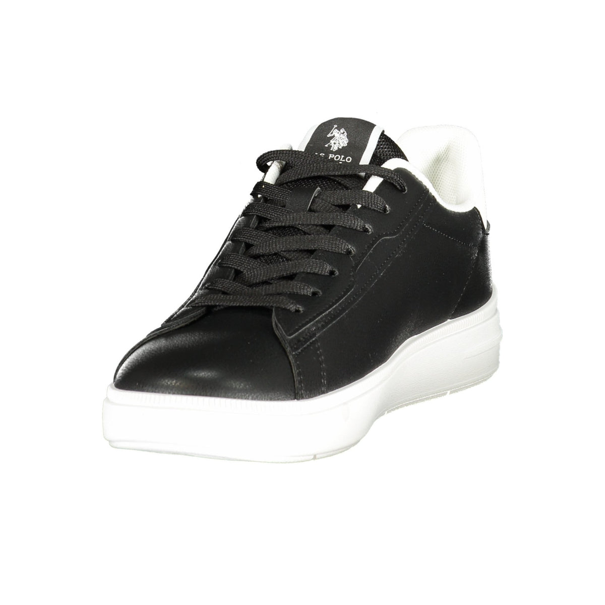 U.S. POLO ASSN. – Zapatillas negras con detalles blancos