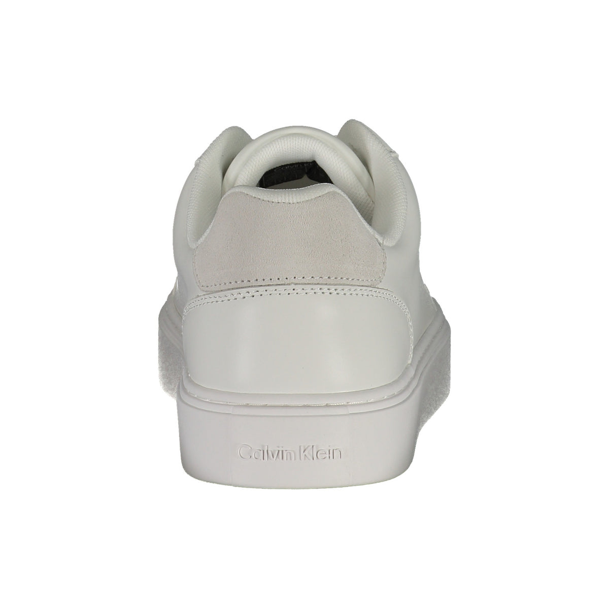 CALVIN KLEIN – Zapatillas blancas con logotipo negro